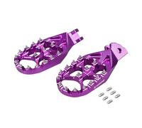 CPDDNGZMKK Moto Luz de Freno Reposapiés Agrandados Para Motocicleta, Para Sur-ron, Surron Light Bee XS L1E, Segway X160 X260 X 160 260, Para Moto De Cross Eléctrica(PURPLE)