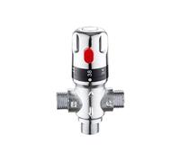 CPDHJMZO Válvula de Control de Agua, Tubo de Mezcla, reemplazo de Suministros de Ducha, Accesorios termostáticos de Temperatura del Grifo, 1 Uds.(B)