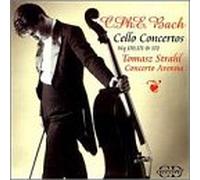 CPE BACH: Cello Concertos