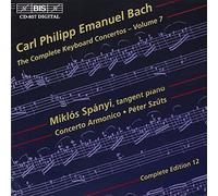 CPE Bach: Concertos pour clavier, vol.7