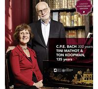 Ton Koopman, organo;Tini Mahot, pianoforte - CPE Bach:Sonatas para organo, fantasias