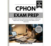 CPHON Exam Prep 2026: All 6 ONCC Domains, 165 Scenario Questions + 1,000-Card Digital Deck, 14 High-Yield Reference Tables, and Full Rationales.