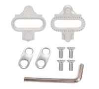 CPJJ Calas MTB Pedales Autobloqueantes Juego Tacos para Bicicleta Montaña para Shimano SM-SH51 Look Keo SPD adecuados para carreteras interiores y exteriores