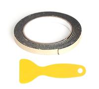 CPJJ Juego De Cintas De Sellado De 10mm De Ancho Con Rascador De Plástico Para Montar Fregaderos Y Fregaderos Empotrados, Junta De Puerta