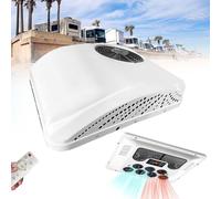 Cplsntaeam Aire Acondicionado en la azotea para vehículos recreativos con calefacción de 12V/24V/48V/220V/115V, Aire Acondicionado para Autocaravana, caravanas, Camiones, Tractores,24V