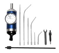 Cpolebev 0-3Mm 1Set Indicador de Centrado Coaxial Centrado Dial Indicador de Prueba Buscador Central Herramienta de Fresado 0.01Mm PrecisióN -AZUL