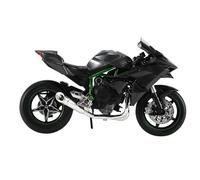 Cpolebev 1:12 H2 R Motocicleta Diecast Modelo de AleacióN de Juguete Negro H2R Motocicleta ColeccióN Desmontable Negro