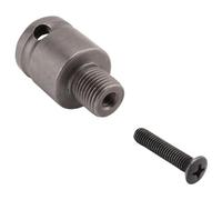 Cpolebev 1/2 Pulgada Adaptador De Mandril De Taladro Para Conversión De Llave De 1/2-20Unf Con 1 Pcs Tornillo