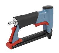 Cpolebev 1/2 Pulgada Neumática Grapadora De Aire Clavadora Herramienta De Grapadora Fina para Muebles Azul Clavadora Herramienta 4-16Mm Carpintería Neumática Herramienta Eléctrica De Aire