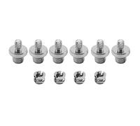 Cpolebev 1/4 De Pulgada Y 3/8 De Pulgada Juego De Montaje Roscado Convertidor Adaptador De Tornillo De Cámara para Trípode Monopie Soporte De Luz De Cabeza De Boda Plataforma De Hombro