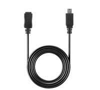 Cpolebev 1.5M Mini USB B 5Pin Adaptador de Cable de ExtensióN Macho una Hembra Negro