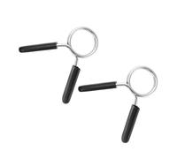 Cpolebev 1 juego/2pzs 30mm Barra con Pesas Abrazadera de Bloqueo Pesas de Levantamiento de Peso de Gimnasia Clips de Collar de