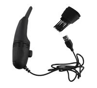 Cpolebev 1 Juego de Mini USB Limpiador de Computadora Aspiradora Cepillo de Teclado