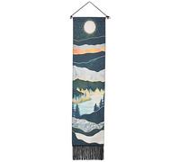 Cpolebev 1 Juego de Tapiz Estrecho para Colgar en la Pared, Pintura de Paisaje, Tapiz de Paisaje Natural para el Hogar, Dormitorio, Tapiz Vertical