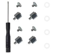 Cpolebev 1 Juego de Tornillos SSD M.2 NGFF NVME SSD Montaje Separador Juego de Tornillos M.2 NGFF/NVMe Tornillo Separador Tuerca Hexagonal para A- M.2 SSD