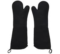 Cpolebev 1 Par de Guantes de Horno de Silicona Profesionales Guantes para Hornear Guantes Resistentes Al hasta el Codo