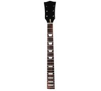 Cpolebev 1 Pc Cuello de Guitarra Eléctrica para Lp Parts Maple Rosewood 22 Traste