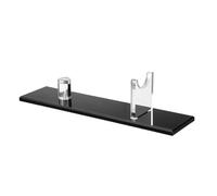 Cpolebev 1 Piezas Soporte ExhibicióN para Cuchillos,Estuche AcríLico Cuchillos,Soporte para Cuchillos Escritorio,Soporte para Cuchillos Individual para DecoracióN Hogar (Base Negra)