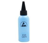 Cpolebev 1 Uds. Dispensador ESD de 60ML Botella de Plástico para Disolventes Botella de Aguja A Prueba de Fugas de Alta Calidad para Eliminación de Pegamento, Azul