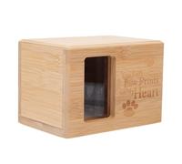Cpolebev 1 Urna para Mascotas, Urna para Cenizas, Urna Cineraria para Mascotas, para Gatos para Cenizas, Urna con Fotos, Urnas Decorativas para Cenizas, Estuche CremacióN para Perros