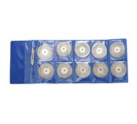 Cpolebev 10 Piezas Accesorios 35Mm Disco De Corte De Diamante para Disco De Muela De Metal Mini Circular para Taladro Herramienta Rotativa