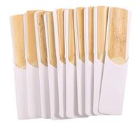 Cpolebev 10 Piezas/Caja Lengüetas De Saxofón Alto Lengüetas De Fuerza 2.5 Partes y Accesorios De Instrumentos De Viento De Madera