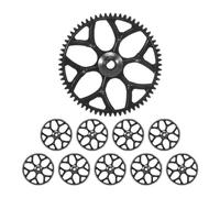 Cpolebev 10 Piezas de Engranaje Principal para V911S V977 V988 V930 V966 XK K110 RC HelicóPtero AvióN Dron Piezas de Repuesto Accesorios