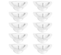 Cpolebev 10 Piezas de Gorros de Recolección de Orina para Inodoro, Recolección de Muestras de Heces de Urinario Femenino, Gorros de Inodoro, Colector de Orina de 32 Oz/1000 Cc