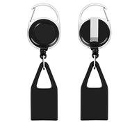 Cpolebev 10 Piezas de Silicona Encendedor Soporte Clip Encendedor Cubierta Protectora Accesorios para Fumar con RetráCtil