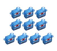 Cpolebev 10 Piezas GH-S37D 3.7G Digital Servo Servo en Miniatura para RC Plane Trex 250 HelicóPtero Coche