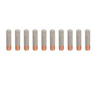 Cpolebev 10 Piezas MB15AK Puntas de Boquilla de Soldadura Revestimiento Protector M6 Punta para Boquilla de Gas 0,8mm Piezas de Herramientas de Soldadura MIG