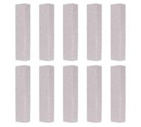 Cpolebev 10 Piezas Palitos de Piedra PóMez Estropajo de Piedra PóMez para Limpiar Limpiador de Barra de Piedra PóMez Gris para Quitar el Inodoro Anillo de BañO 5.9 X 1.4 X 0.9 Pulgadas