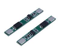 Cpolebev 10 pzs 1S 3.7V 4A li-Ion PCM Placa de Proteccion de bateria 18650 PCB para 18650 bateria de Iones de Litio li Doble Mos