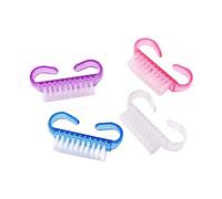 Cpolebev 10 Uds Cepillos de Limpieza de UñAs Multicolor Mano Cepillo de UñAs Limpiador Kit de Fregado Pedicura para Dedos de los Pies y Manicura de UñAs