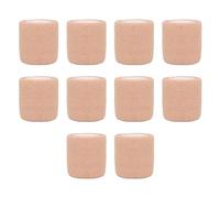 Cpolebev 10 Uds. Vendaje Elástico Autoadhesivo Deportivo de Colores Beige, Banda Elástica de 4,5 M para Rodillera y Dedos