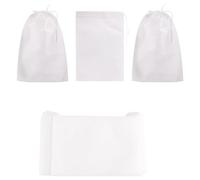 Cpolebev 100 Piezas de Bolsa de PreparacióN en FríO Sin Desorden Bolsa de Filtro de Café Desechable Bolsa de Fina con CordóN