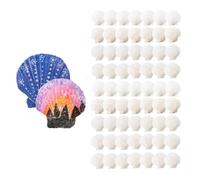 Cpolebev 100 Piezas de Conchas de Mar para Elaborar Conchas de Vieiras Grandes Naturales Conchas de Ostras Blancas A Granel para Decorar la Playa del Hogar de Bricolaje