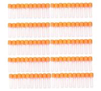 Cpolebev 100 Piezas de Tubo de CentríFuga Graduado de 1,8 Ml, Criotubo de Laboratorio, Tubo de CentríFuga con TapóN para AnáLisis