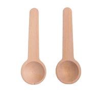 Cpolebev 100 Piezas Mini Cucharas de Madera Cucharas PequeñAs de Madera para Condimentos Cucharas de Sal para Mermeladas Condimentos Café Té Miel AzúCar