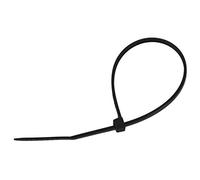Cpolebev 100 X 2.5Mmx150Mm Cable Eléctrico Autoblocante Zip Cable Bridas Fijas Para Cables Negro