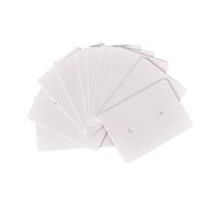 Cpolebev 100Pcs Pendientes en Oreja EspáRragos Etiqueta Papel Pantalla Tarjeta Colgante JoyeríA
