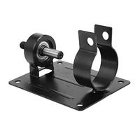 Cpolebev 10mm Taladro Electrico de Corte Pulido Asiento de Mueble Soporte de Pie Conjunto de Perforacion Bracket Rod Bar +2 Llaves +2 Juntas