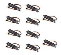 Cpolebev 10PCS MóDulo de Sensor de Humedad del Suelo Capacitivo 3.3-5.5V 3 con Cable de Gravedad Resistente a la CorrosióN para Riego de Jardines DIY