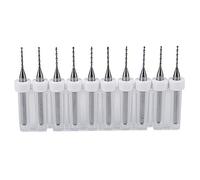 Cpolebev 10Pcs / Set 0.8Mm de Alta Calidad PCB Print Circuit Board Carburo Mini Brocas Herramienta