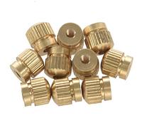Cpolebev 10Pcs Tenor Horn Key Button Piston Value Tornillos para Trompeta Tenor Horn Cornet Tuba Accesorios