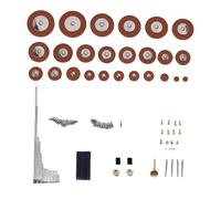 Cpolebev 119 Unids/Set Piezas de ReparacióN de SaxofóN SaxofóN Alto Tornillos + Kit de Resortes de SaxofóN Herramienta de Bricolaje Accesorios para Instrumentos de Viento de Madera