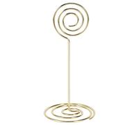 Cpolebev 12 Numero de tabla de paquete Soportes para tarjetas Soportes para fotos Soportes para menu en lugar de papel, Forma de ()