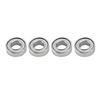 Cpolebev 12 Piezas de Rodamiento de Acero 3X6X2Mm para C14 C24 C34 C44 MN D90 MN-90 MN99S RC Repuestos de Coche Accesorios de ActualizacióN