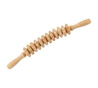 Cpolebev 12 Rodillos Masajeador de Madera Palos de Rodillos de Ejercicio Curvos Herramientas de Masaje de Terapia de Madera de Cuerpo Completo LiberacióN de Dolor Muscular