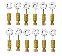 Cpolebev 12 Uds Herramientas de Bricolaje ArtíCulos de Hechos A Mano Herramientas Aguja de FijacióN de Sutura ArtíCulos de Costura con Aguja Fija 6-12Mm